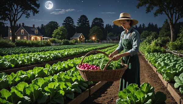 Jardiner avec la lune : maximisez vos récoltes saisonnières